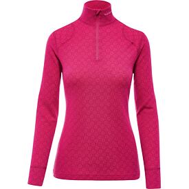 Funktionsshirt mit Reißverschluss für Damen Merino XTREME Thermowave rosa