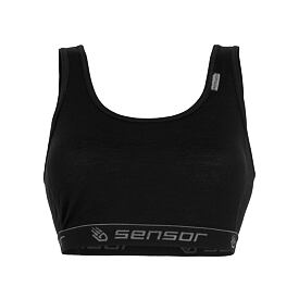 Funktions-BH Sensor für Damen Merino Active schwarz