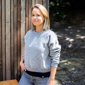 Wollsweatshirt grau