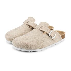 Gesundheits-Korkhausschuhe für Damen Michaela beige