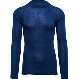 Funktionsshirt aus Merinowolle für Herren WARM Thermowave blau