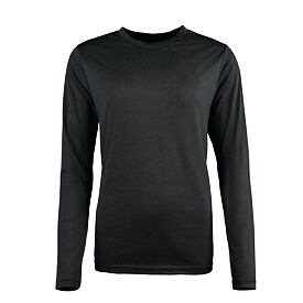Damenshirt Langarm Merino Woolee schwarz
