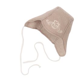 Neugeborenenmütze beige
