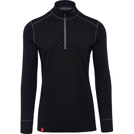 Funktionsshirt mit Reißverschluss für Herren Merino XTREME Thermowave schwarz