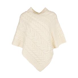 Wollponcho Supersoft Merino natur