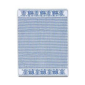 Baumwoll-Frotteehandtuch blau
