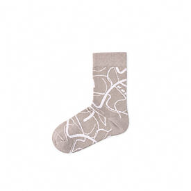 Kinder-Baumwollsocken Woolee, Braun