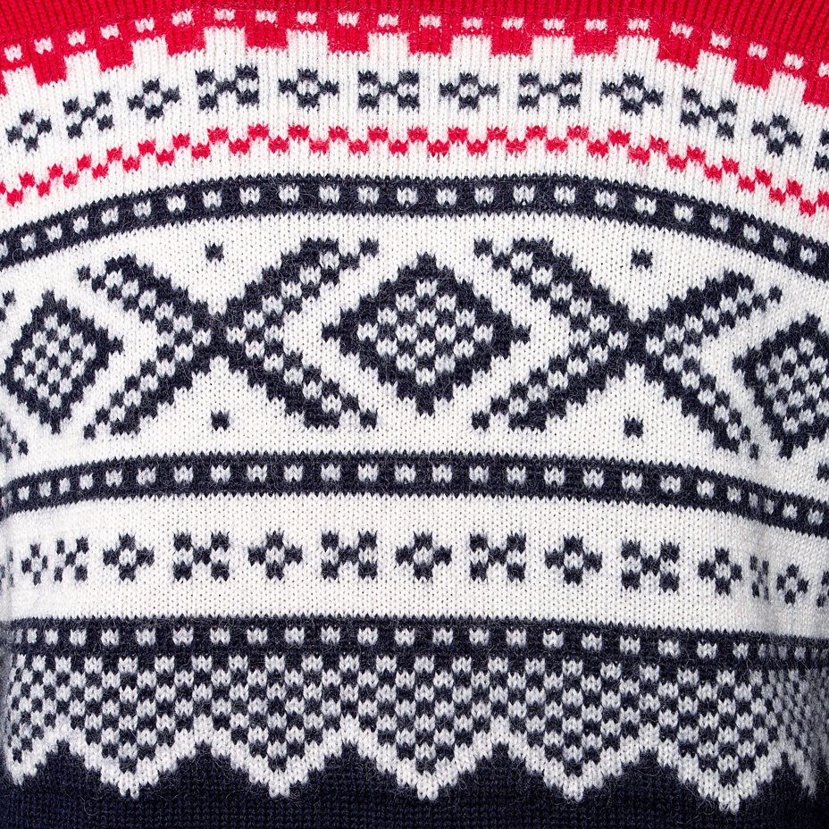 Herrenpullover Ulvang Marius Roundneck rot