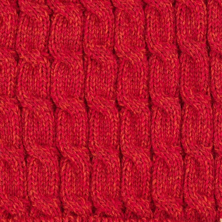 Wollmütze Vlnka V23 rot