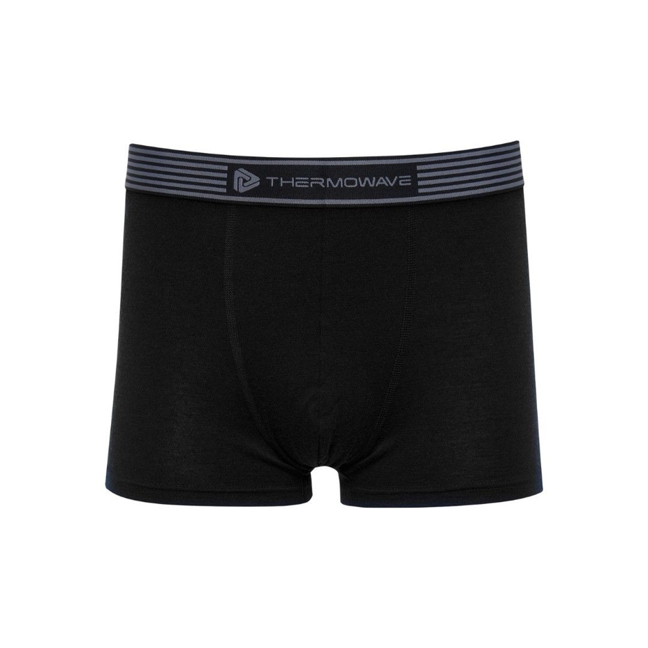 Funktionsboxershorts für Herren MERINO LIFE Thermowave schwarz