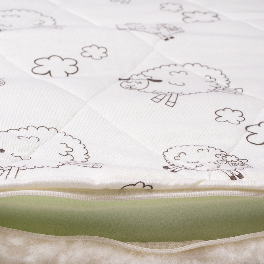 Babynest mit Schafwolle Vlnka