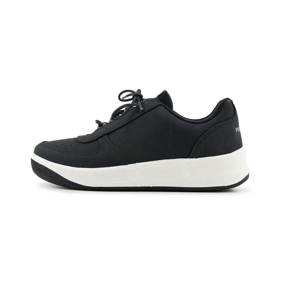 Ledersneaker Prestige Woolee schwarz