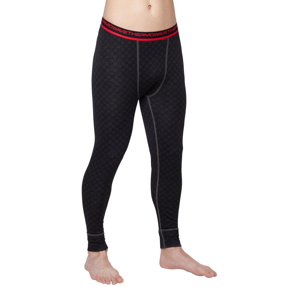 Funktionsunterhose aus Merinowolle für Herren XTREME Thermowave schwarz