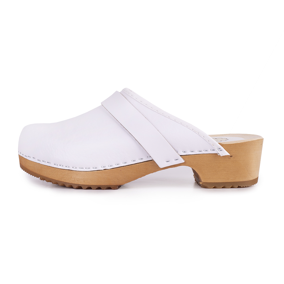 Anatomische Clogs für Damen weiß