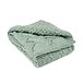 Kinder-Wollplaid Supersoft Merino türkis