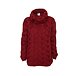 Wollpullover für Damen Vlnka S03 rot