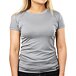 Damenshirt kurzarm Merino Woolee grau